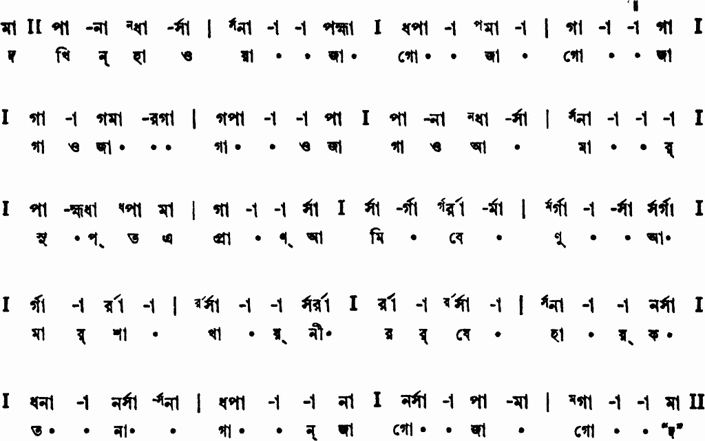 Notation dokhin hawa