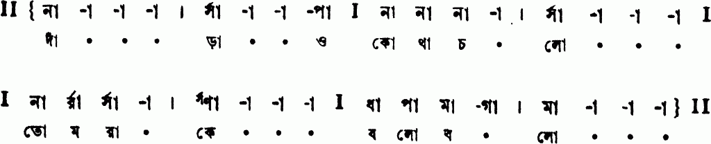 Notation darao kotha