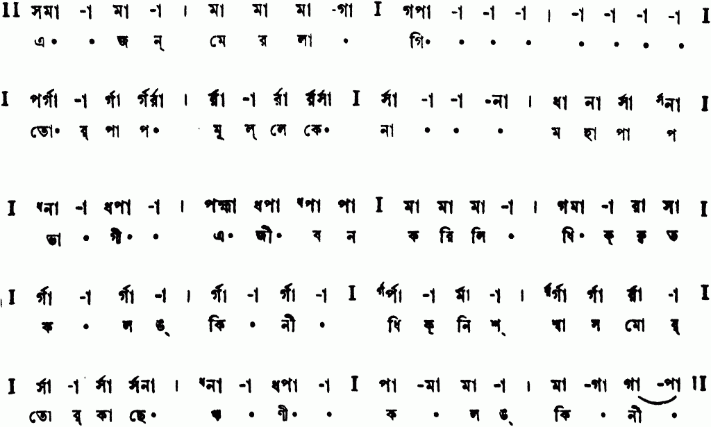 Notation e janmero lagi