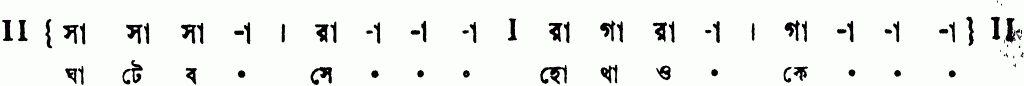 Notation ghate bose
