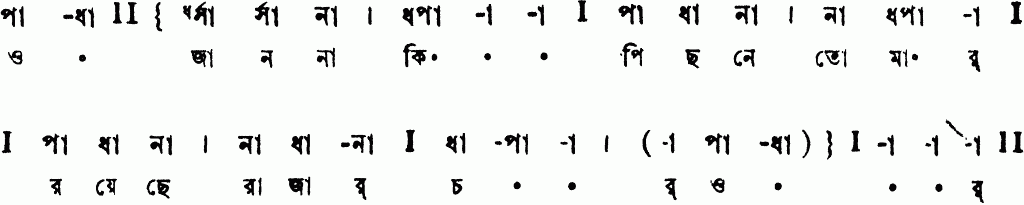 Notation o jano na ki