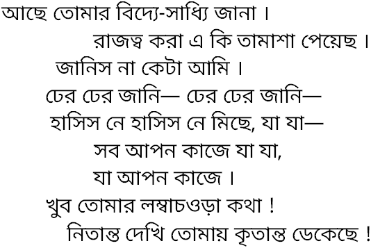 Tagore song achhe tomar bidye saddhi