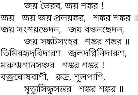 Tagore song joy bhairob joy