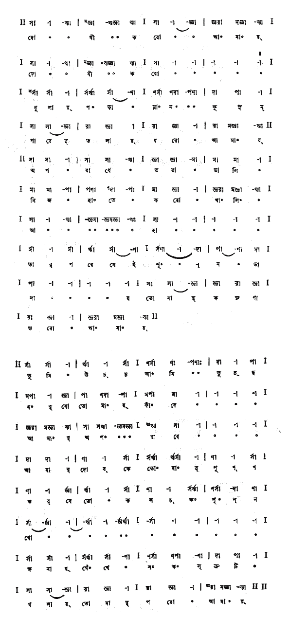 Notation amay dosi karo