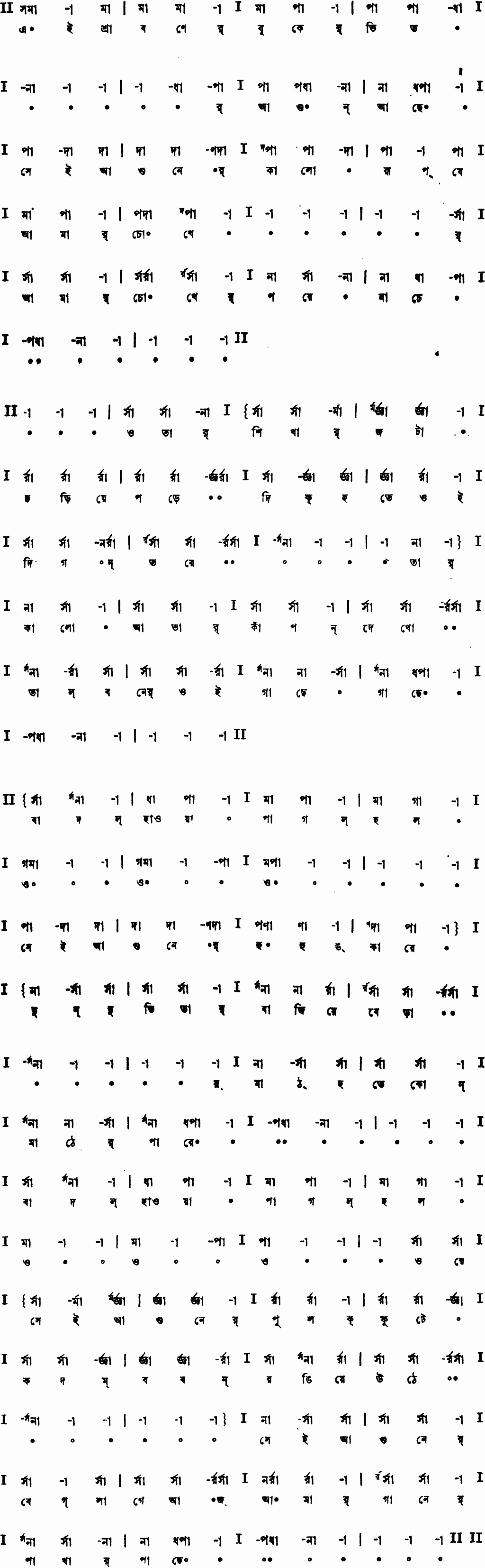 Notation ei shraboner buker