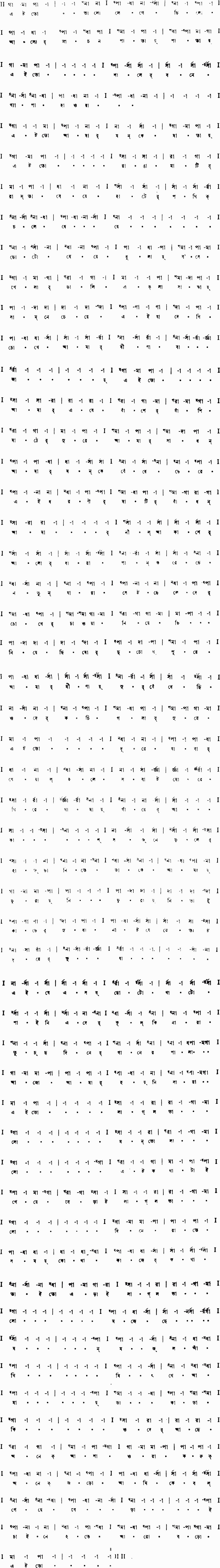 Notation ei to bhalo legechhilo