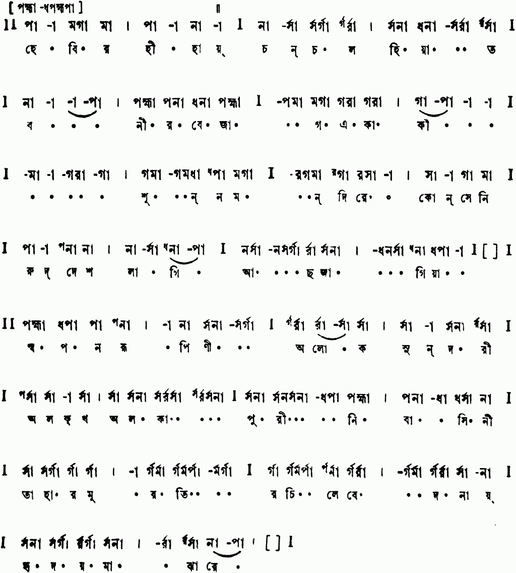 Notation he birohi hay 2