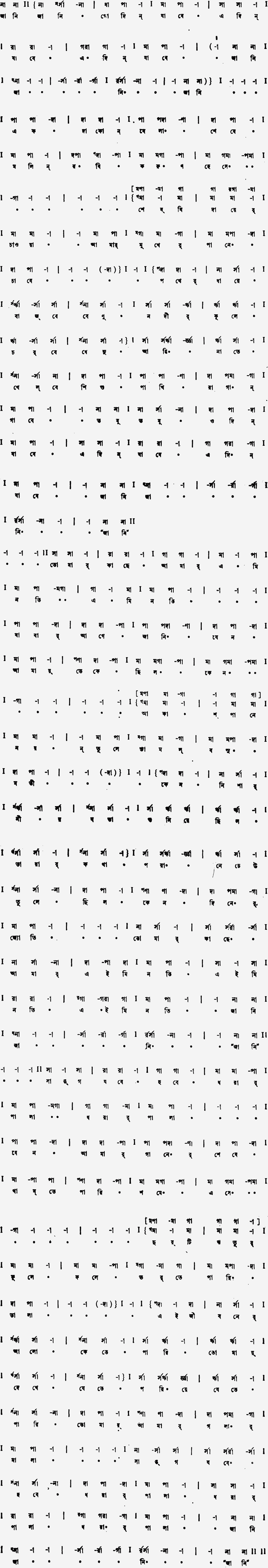 Notation jani go din jabe