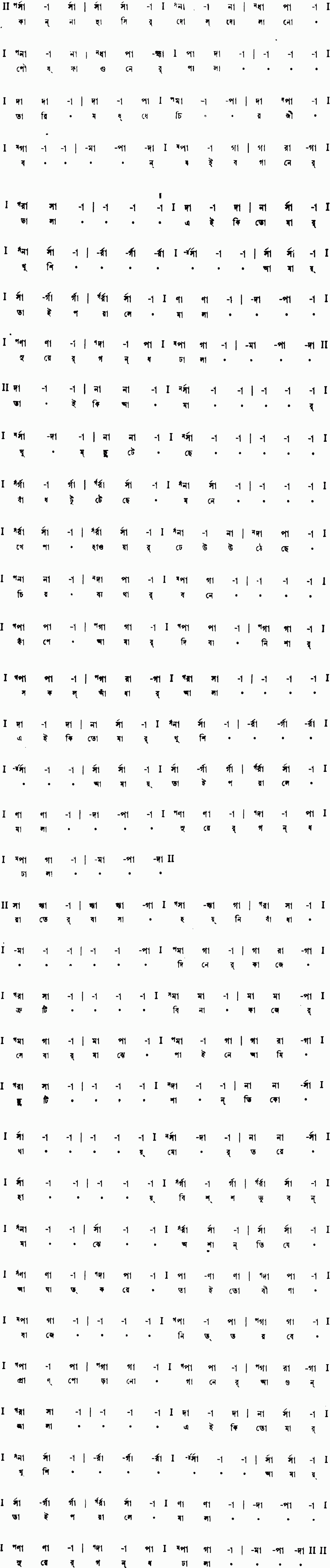 Notation kannahasir dol dolano