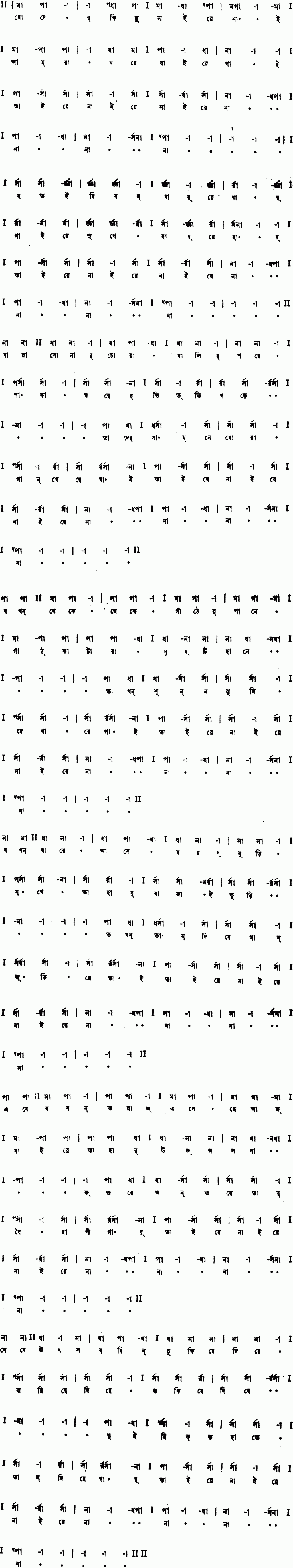 Notation moder kichhu nai re