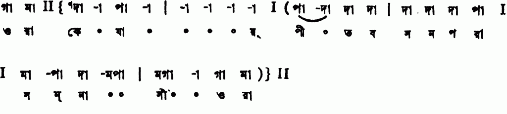 Notation ora ke jay